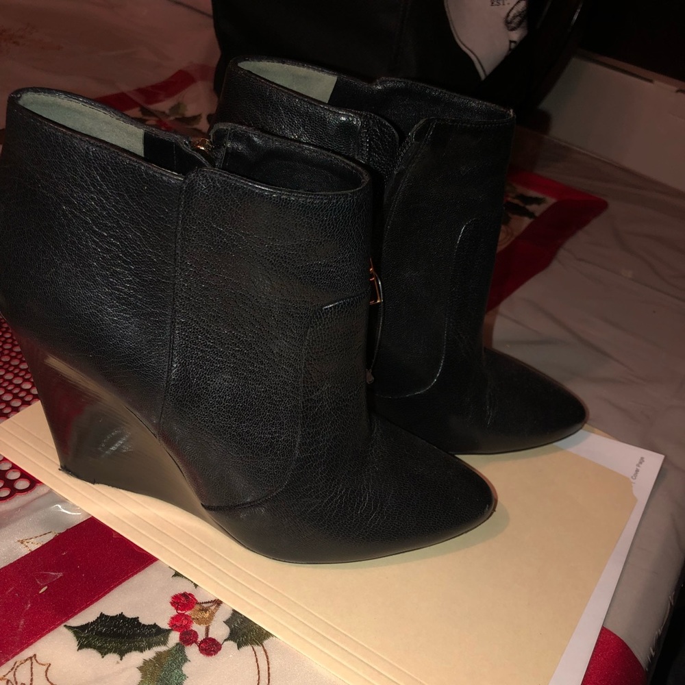 Tory Burch wedge ankle boots